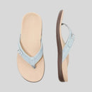 Lena – Klassiske flip flop hjemmesko med bløde stropper og let sål