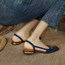 Abigail - Luksuriøse Slingbacks