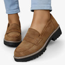 Nora – Afslappede slip-on loafers med afrundet tå design