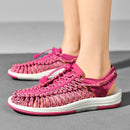 StepNest - Åben tå sandal med slip on og justerbart design