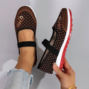 Jasmine - Slip on sko med sikker rem og blomsterprint