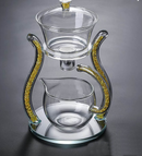 TeaLuxe - Elegant Glaste sæt til Tebrygning til Sofistikeret Servering