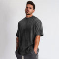 James - kortærmet t shirt med rund hals og oversized look