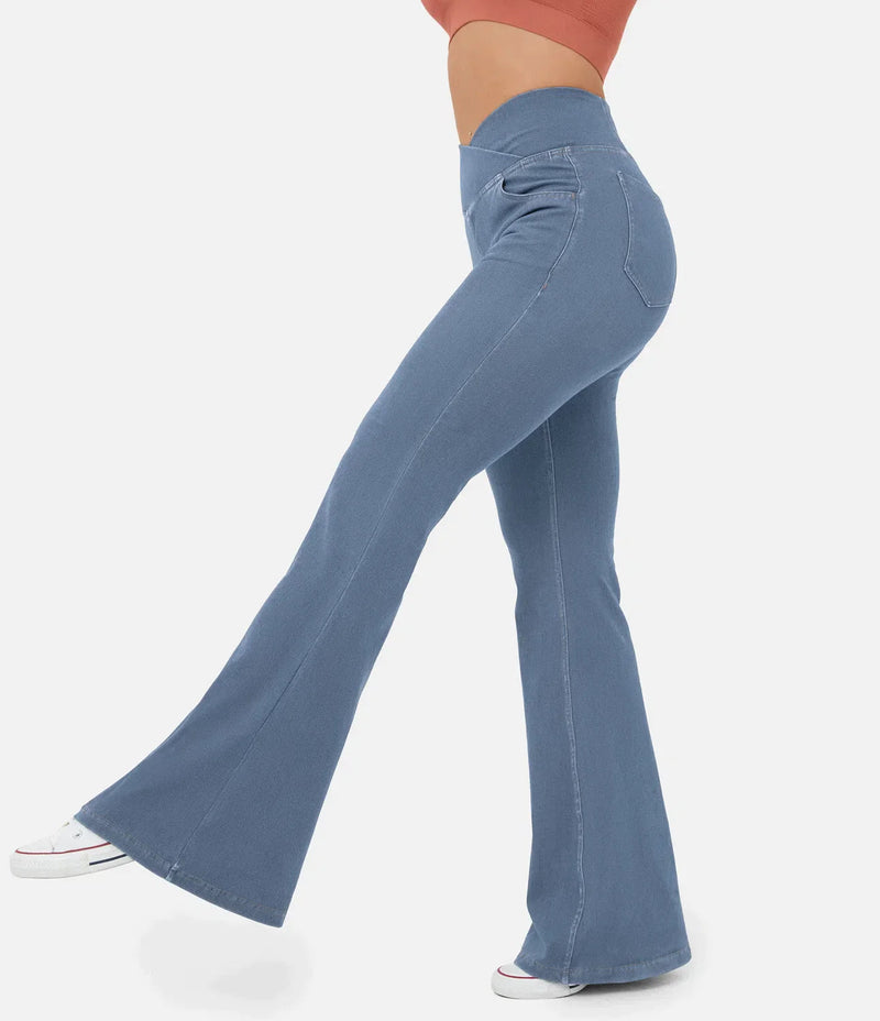 CurveChic™ - Jeans med forhøjet elegance