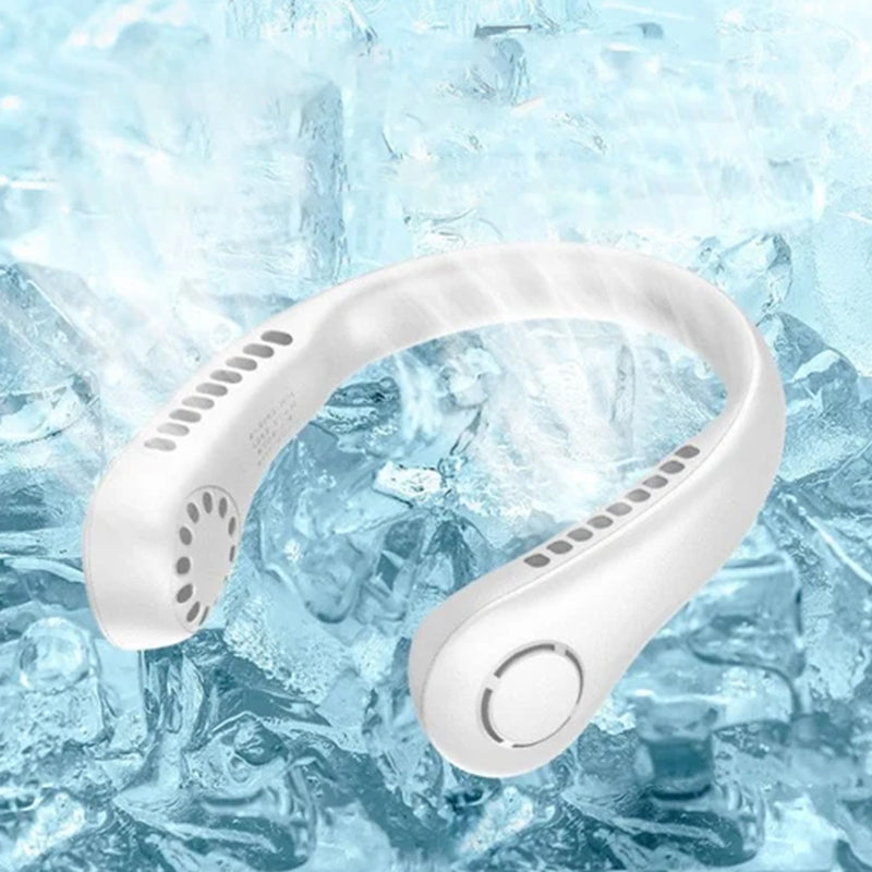 BreezeLoop – Bærbar nakkeventilator med bladløst og bærbart design
