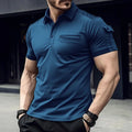 Richard – Moderne poloshirt med turndown krave og korte ærmer