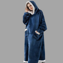CozyBliss| Oversize 2-i-1 tæppe med hætte