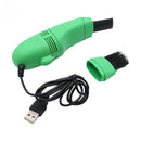 SpotSweep – Mini USB støvsuger med dobbelte dyser og kompakt design