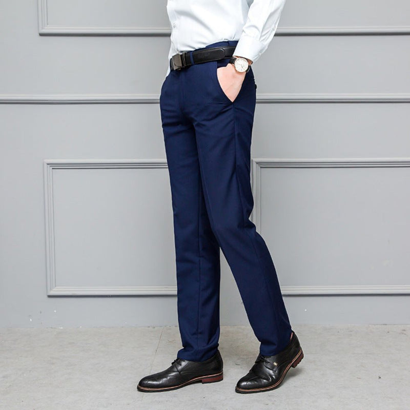 Perara – Stilfulde Slim Fit Bukser med Sidelommer og Knap foran