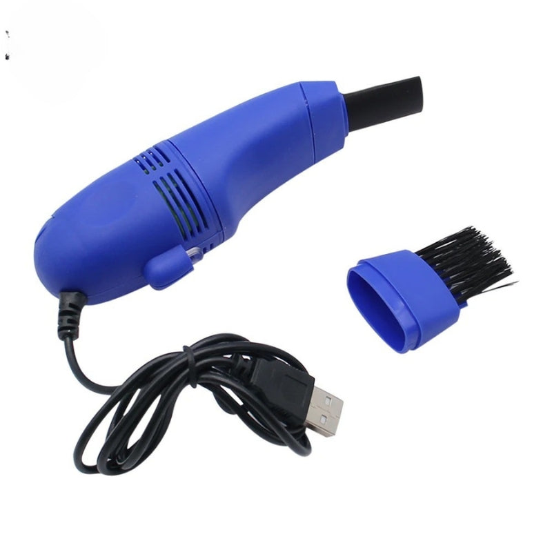 SpotSweep – Mini USB støvsuger med dobbelte dyser og kompakt design