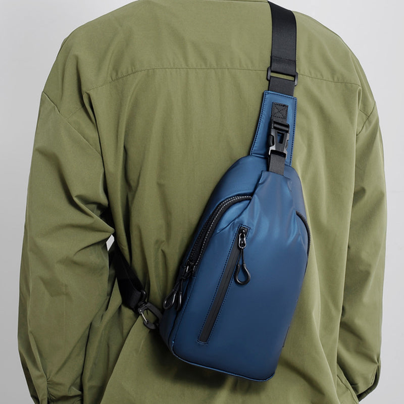 NovaCarry – Vandtæt crossbody taske med USB port og justerbar rem