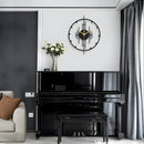 SilentAura – Moderne vægur med stille tikken og klart design