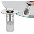 AquaGuard – Cylindrisk vaskesi med fint net til effektiv afløbsbeskyttelse