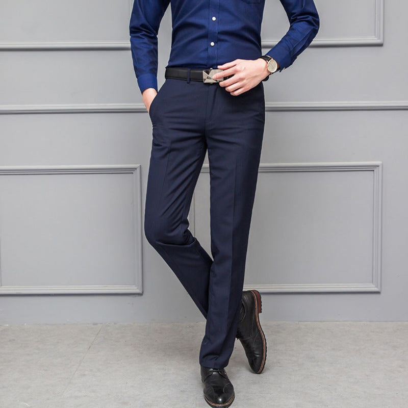 Perara – Stilfulde Slim Fit Bukser med Sidelommer og Knap foran