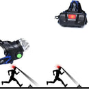 TrailBeam – Genopladelig LED pandelampe med justerbar rem og USB-bærbar