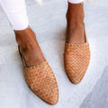 Mira – Trendy Slip-On Slingback sko med struktureret design