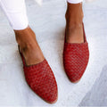 Mira – Trendy Slip-On Slingback sko med struktureret design