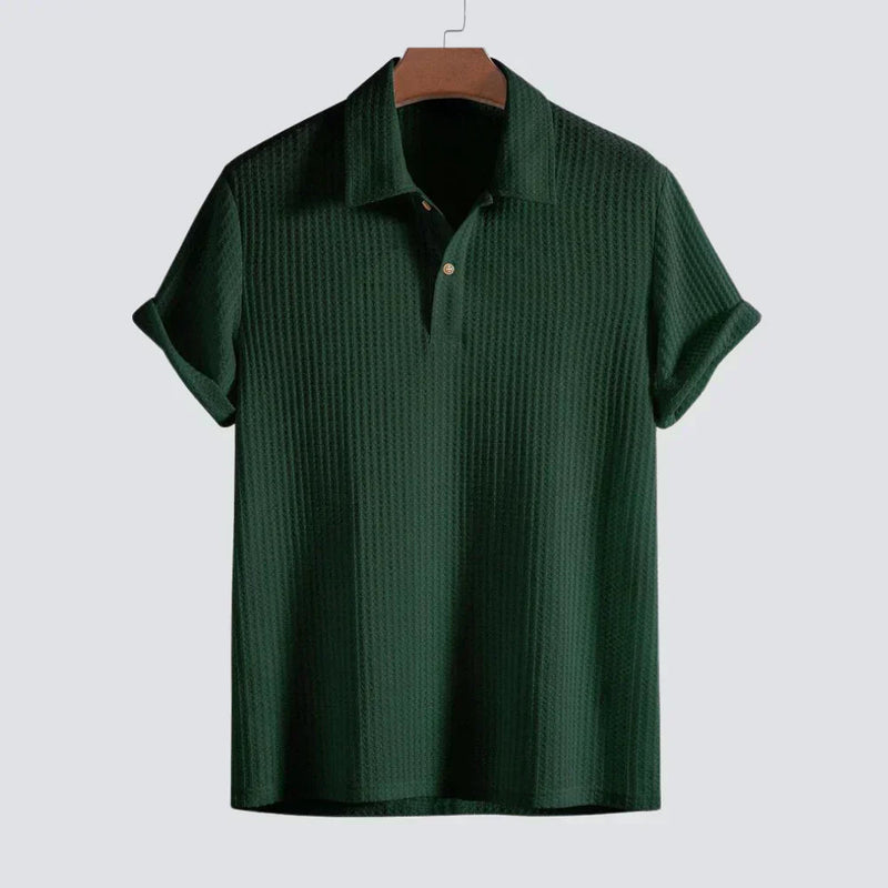 John – Klassisk poloshirt med korte ærmer og afslappet silhuet