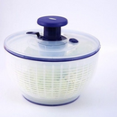 SpinTide – Salatslynge med integreret afløb og transparent skåldesign