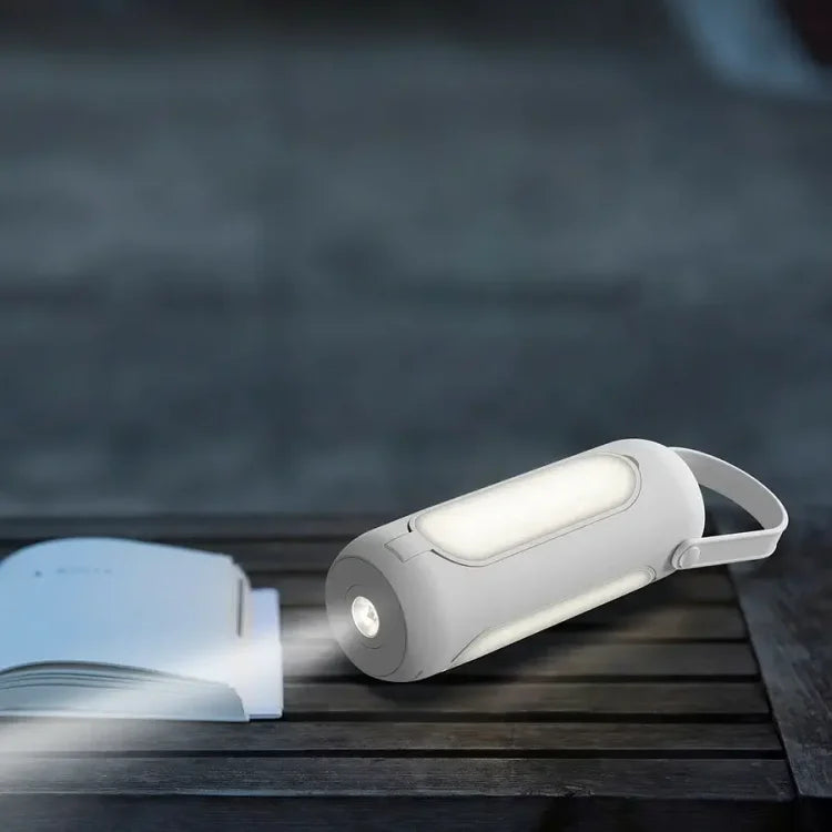 CampGlow - Bærbar genopladelig lanterne med SOS funktion og let design