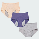 Megan - Ultra Lækagesikker beskyttelse - Lugtfri Trusser i 3 Sæt
