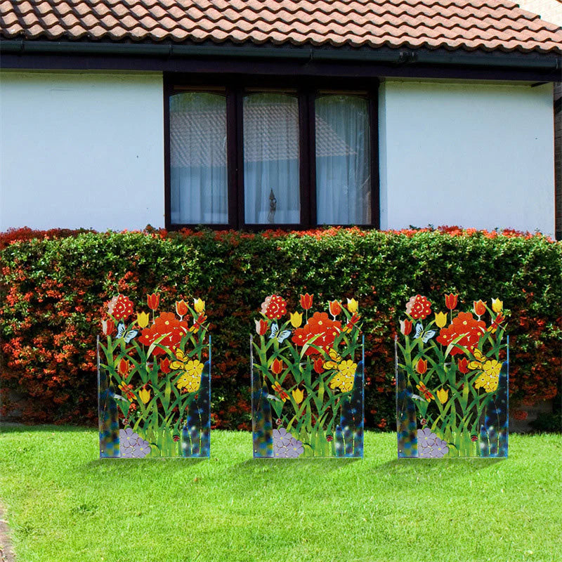 FloralArt - Dekorative havepaneler med holdbart vejrbestandigt design