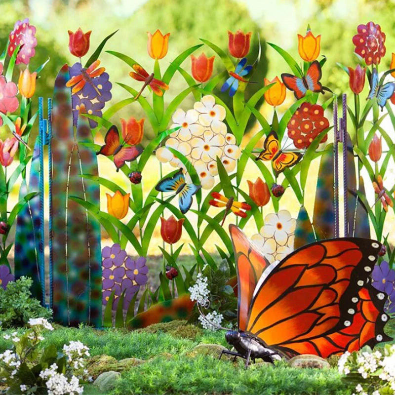 FloralArt - Dekorative havepaneler med holdbart vejrbestandigt design