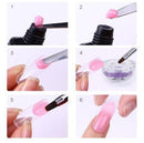 GlamCure – Alt i et Poly neglesæt med UV lampe for langvarige salonresultater