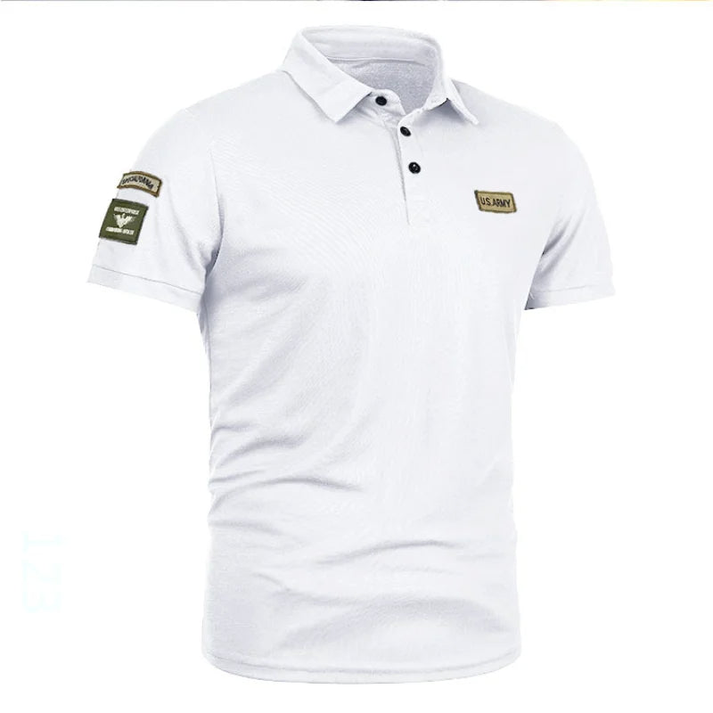 Patrick - Kortærmet poloshirt med knaplukning og komfortabel pasform