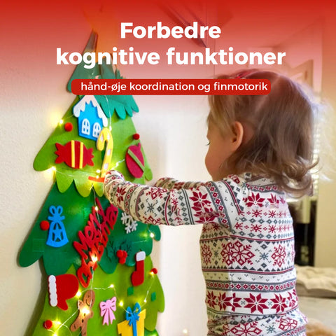 FestiveLive – Juletræ med Dekorationer og Interaktivt Design til Børn