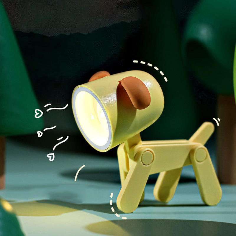 LightPals - Mini foldbar skrivebordslampe i hunde og hjorteform
