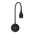 GlowForm – Trådløs væglampe med USB port og justerbart design