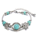 Maria – Moderne armbånd med sommerfuglevedhæng og justerbart design