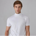 Theo - Kortærmet t shirt med høj hals og slim fit design