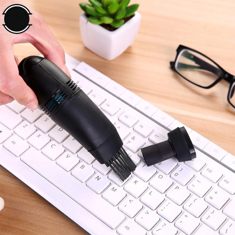 SpotSweep – Mini USB støvsuger med dobbelte dyser og kompakt design