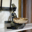 DeskMate - Kunstnerisk skulpturnøgleholder med unikt design og kompakt base