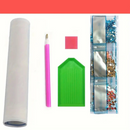 MysticGleam - Strålende Ugle Diamantmalingssæt