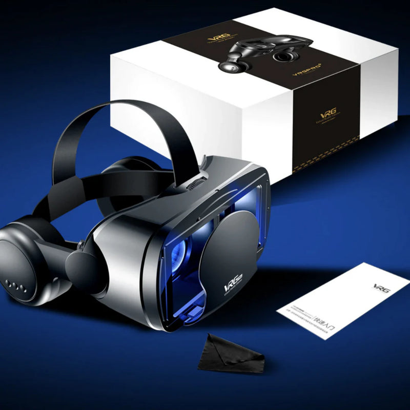 OptiView - Reality 3D VR briller med headset til iPhone og Android