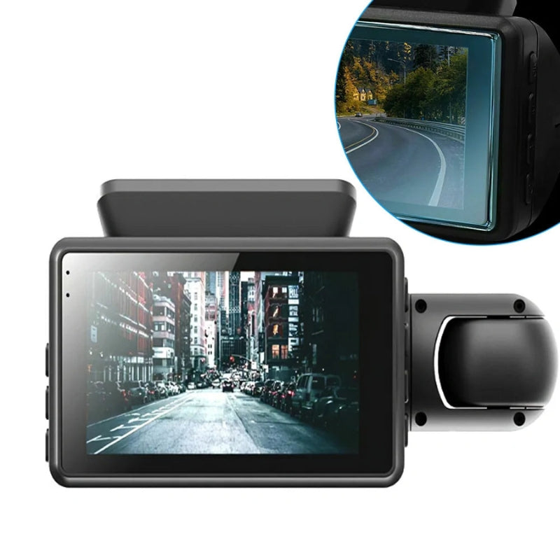 VisionMate – Dashcam med realtidsvideooptagelse og monteringsbeslag