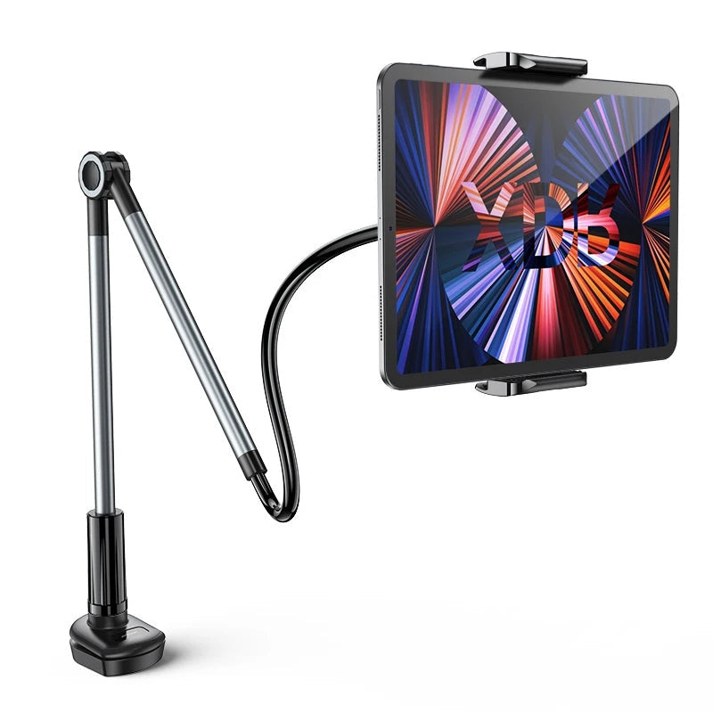 HoldFlex – Langarms justerbar tablettelefonholder med 360° rotation
