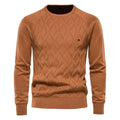 Luca – Sweater med rund hals med tekstureret design og lange ærmer