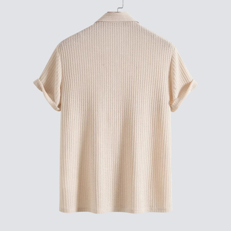 John – Klassisk poloshirt med korte ærmer og afslappet silhuet