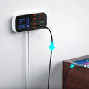 PlugTray – Kompakt multi USB opladerhub med 6 porte og hurtigopladningsfunktion