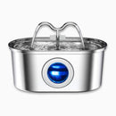 PurrFlow – Vandfontæne til kæledyr med indbygget pumpe og LED lys