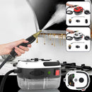 SteamMaster – Multifunktionel damprenser med gennemsigtig tank og alsidige børster