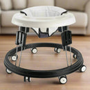 RoundSteps – Multifunktionel baby walker med cirkulær ramme og foldbart design