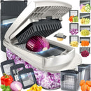 ChopNest – 10 i 1 grøntsagsskærer med indbygget opbevaringsbeholder