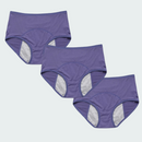 Megan - Ultra Lækagesikker beskyttelse - Lugtfri Trusser i 3 Sæt