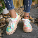 Chloe – Slip on sneakers med chunky sål og markant kædedetalje