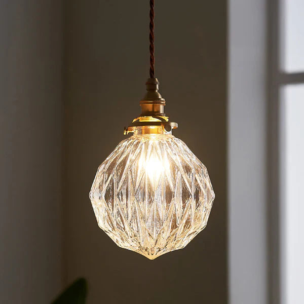 GlobeLight – Industriel Pendellampe med Elegant Glasdesign